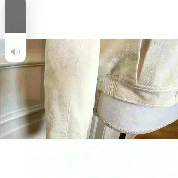 BlankNyc Jacket Large WhyCotton Short Relaxed Fit Women Zip Up - Picture 6 of 8